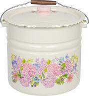 Ведро обычное Idilia эмалированное 12 л Анабель 12 л бежевый