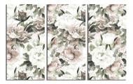 Картина модульная Цветущие пионы 120x80 см WallArt 54425-3.2