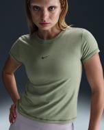Футболка Nike W NSW CHLL KNT MD CRP GLS HV6525-370 р.S зеленый