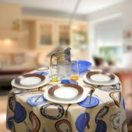 Скатерть Petrikovskaya 140x110 см голубой Sound-sleep