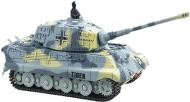 Танк на р/у Great Wall Toys King Tiger микро со звуком серый 1:72 GWT2203-4