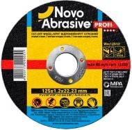 Круг відрізний NovoAbrasive 125 x 1,2 x 22,2 мм WM12512