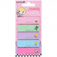 Закладка бумажная 5х15х50 мм 100 шт. Aggretsuko KITE