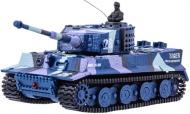 Танк на р/у Great Wall Toys Tiger микро со звуком хаки синий 1:72 GWT2117-3