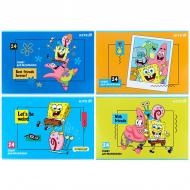 Альбом для малювання Sponge Bob 24 арк. SB25-242 KITE