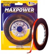 Монтажна двостороння стрічка HPX Maxpower Outdoor 6 мм х 5 м OT0605 (OT0605 )