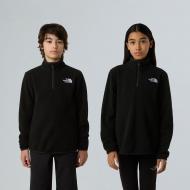 Джемпер THE NORTH FACE TEEN GLACIER 1/4 ZIP PULLOVER NF0A8CVGJK31 р.S черный