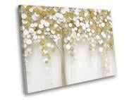 Картина Золотое дерево 3Д 40x30 см WallArt 54428-1.1