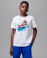 Футболка Jordan JDB AJ1 WAVE SS TEE 95F043-001 р.13-15YRS білий
