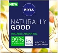 Крем для обличчя нічний Nivea Naturally good 50 мл