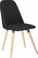 Стілець обідній Nowy Styl MILANA WOOD ANTR (BOX-1) SMP БУК 1.007 ECO-30 чорний / бук