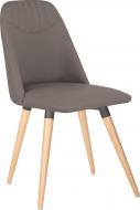 Стул обеденный Nowy Styl MILANA WOOD ANTR (BOX-1) SMP БУК 1.007 ECO-70 серый / бук