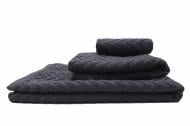 Полотенце Зигзаги Ring 100x150 см графитовый Simi Полотенце Зигзаги Ring 100x150 см графитовый Simi