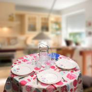 Скатертина Jam 01757491 140x180 см рожевий Sound-sleep