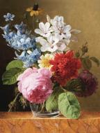 Набор для творчества со стразами на подрамнике Цветочный букет Худ. Jan Frans van Dael 30x40 см (У) GoToArt