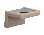 Уголок монтажный DC SK К-27 мебельный регулируемый L-образный 50x35x10 мм клен 1 шт. Другое