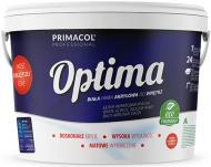 Краска интерьерная водоэмульсионная Primacol Professional Optima мат белый 4,5 л