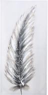 Картина Silver feather first 50x100 см