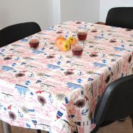 Скатертина Sailing trip 01757675 110x140 см білий Sound-sleep