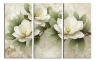 Картина модульная Весенняя магнолия 3Д 180x120 см WallArt 54430-3.4