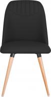 Стул обеденный Nowy Styl MILANA WOOD BLACK (BOX-1) SMP БУК 1.007 ECO-30 черный / бук