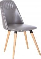 Стул обеденный Nowy Styl MILANA WOOD BLACK (BOX-1) SMP БУК 1.007 PR-03 серый / бук