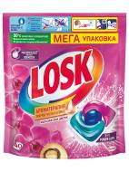 Капсули для машинного прання Losk Ароматерапія Ефірні олії та аромат Малазійської квітки 40 шт.