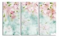 Картина модульная Нежные лилии 150x100 см WallArt 54431-3.3