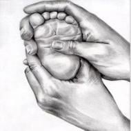 Набор для творчества со стразами Счастье в ладонях 30x30 см (У) GoToArt