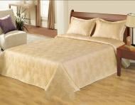 Покрывало 513673 с наволочками 240x260 см Zastelli золотистый