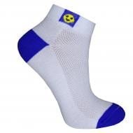 Носки детские унисекс Premier Socks Смайлик сетка р. 16–18 бело-синий