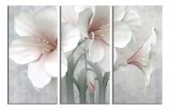 Картина модульная Нежные цветы 3Д 180x120 см WallArt 54432-3.4