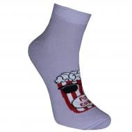 Шкарпетки дитячі унісекс Premier Socks Їжа Попкорн р. 18–20 сірий