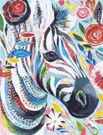 Набор для творчества со стразами Африканская красавица 20x30 см GoToArt