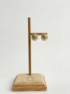 Серьги MISO accessory золотые объемные