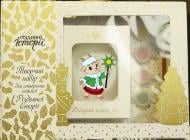 Набор KLAVDIEVO для творчества с еловым шаром Коза d 85 мм 1 шт./уп.
