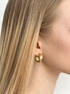 Серьги MISO accessory золотое переплетение