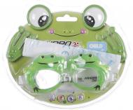 Очки для плавания в виде морских животных 3+ 21047 зеленый