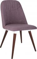 Стул обеденный Nowy Styl MILANA WOOD WHITE (BOX-1) SMP БУК 1.031 SORO-65 фиолетовый / венге