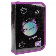 Пенал с двумя клапанами Mysterious Cats HP-04 YES черный