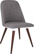 Стул обеденный Nowy Styl MILANA WOOD WHITE (BOX-1) SMP БУК 1.031 SORO-93 серый / венге
