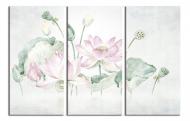 Картина модульная Лотос 120x80 см WallArt 54435-3.2