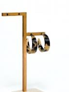 Серьги MISO accessory полукольцо лео