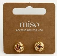 Сережки-пусети MISO accessory плетені