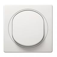 Вимикач прохідний одноклавішний Aling-Conel Eon без підсвітки білий E607.0