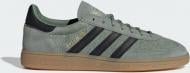 Кроссовки мужские Adidas HANDBALL SPEZIAL SILGRN/CBLACK/GUM4 IH6507 р.46 2/3 зеленые