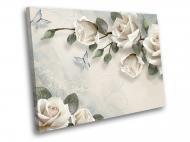 Картина 3Д Розы 40x30 см WallArt 54439-1.1