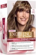 Крем-фарба для волосся L'Oreal Paris EXCELLENCE 7.1 русявий попелястий 48 мл