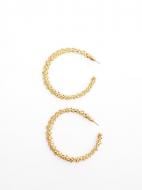 Сережки MISO accessory відкриті об'ємні