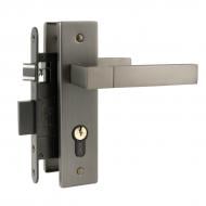 Комплект фурнітури циліндровий MVM A-2004 PZ MA 62,5 мм матовий антрацит без петель